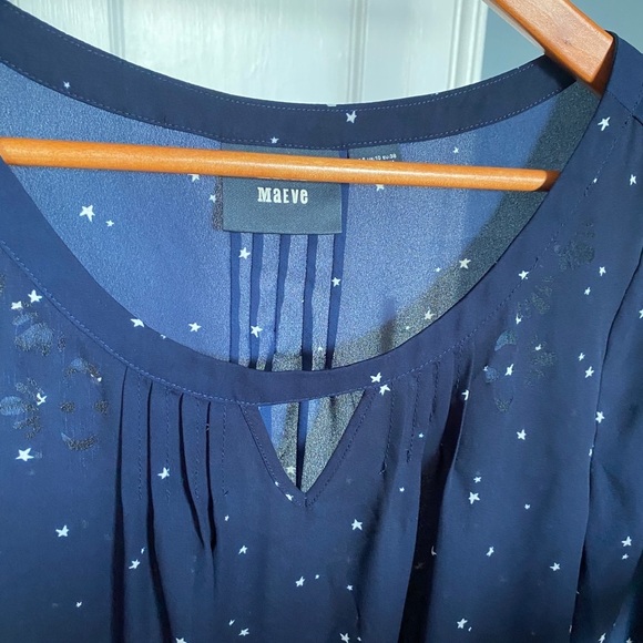 Maeve Teni laser cut blouse - Picture 4 of 6